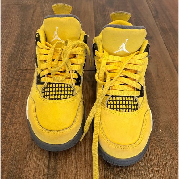 Jordan Shoes Rare Yellow Jordan 4 Poshmark
